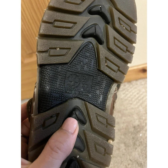 Doc Dr Martens Vintage Y2K Brown Leather Fisherman Sandals Chunky Men's Size 9 - Picture 8 of 8